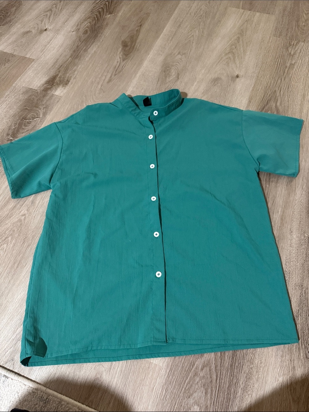 Short-Sleeve Button Shirt
